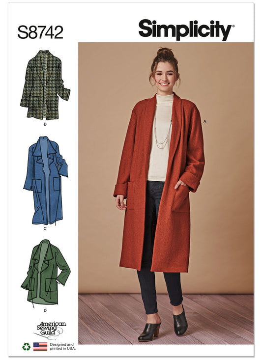 Simplicity Symønster - S8742