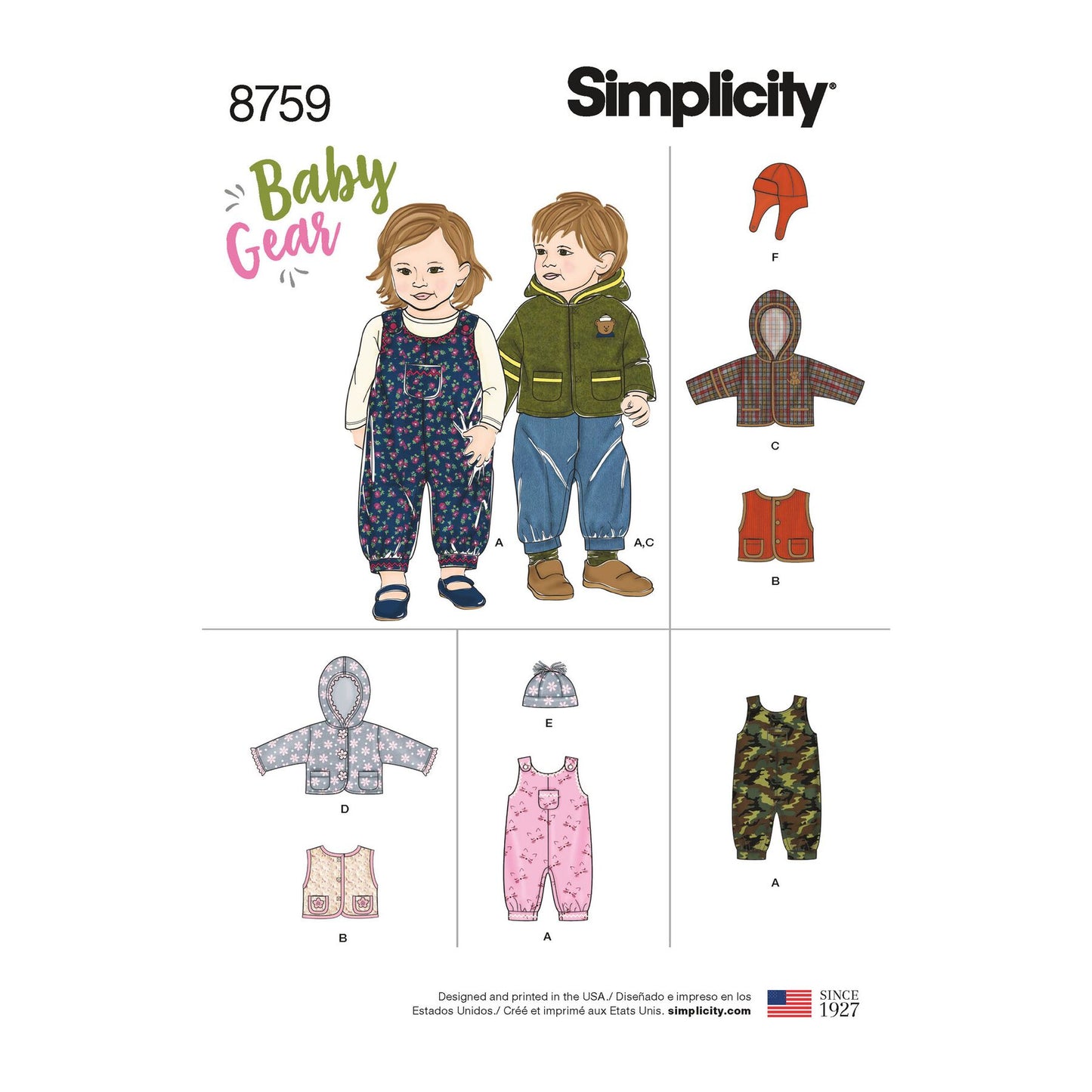 Simplicity Symønster - 8759