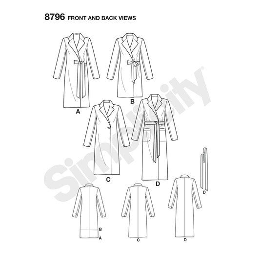Simplicity Symønster - 8796