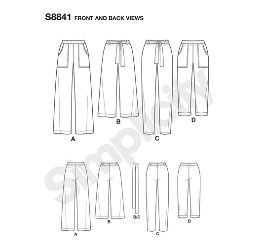 Simplicity Symønster - S8841