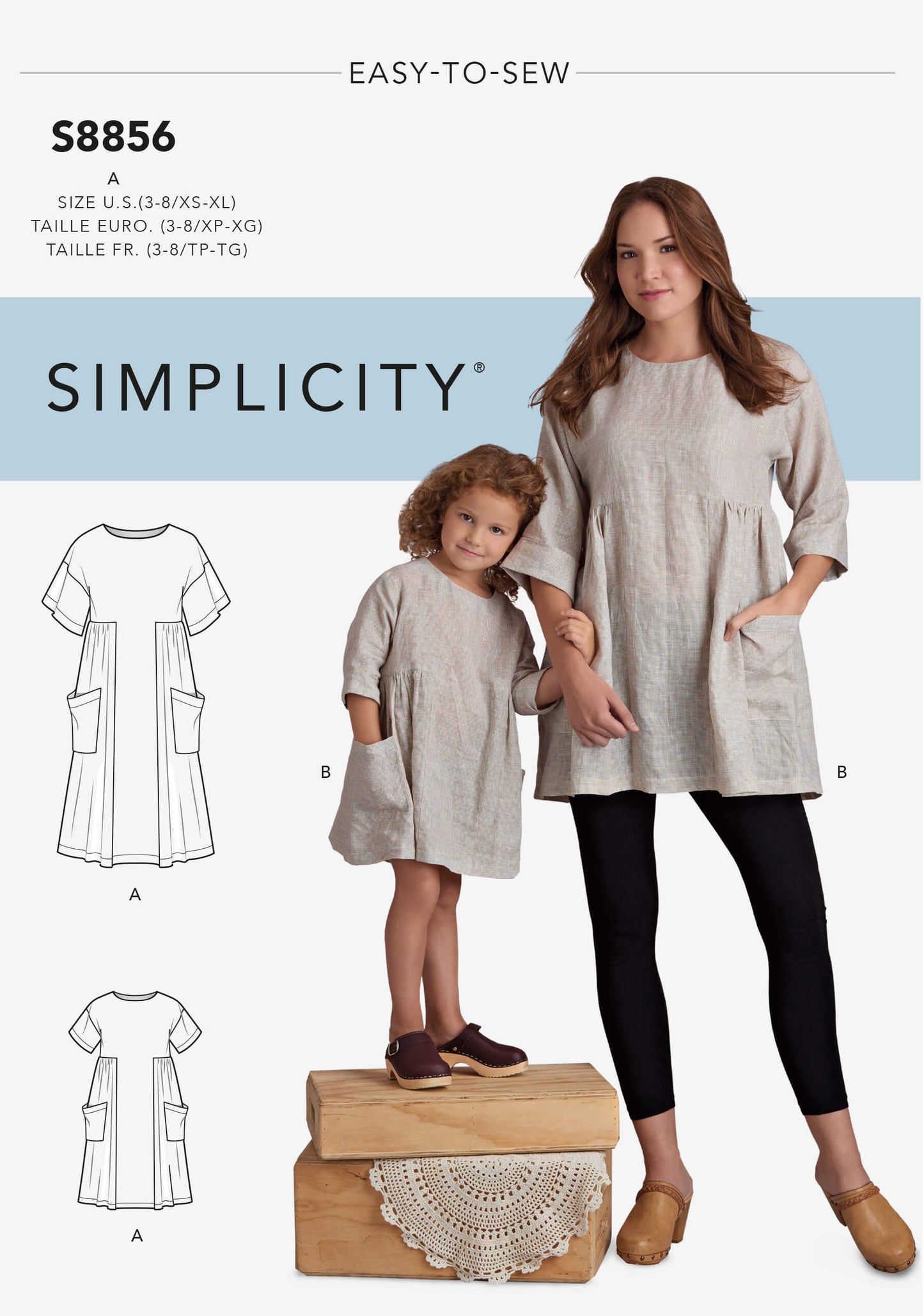 Simplicity Symønster - S8856