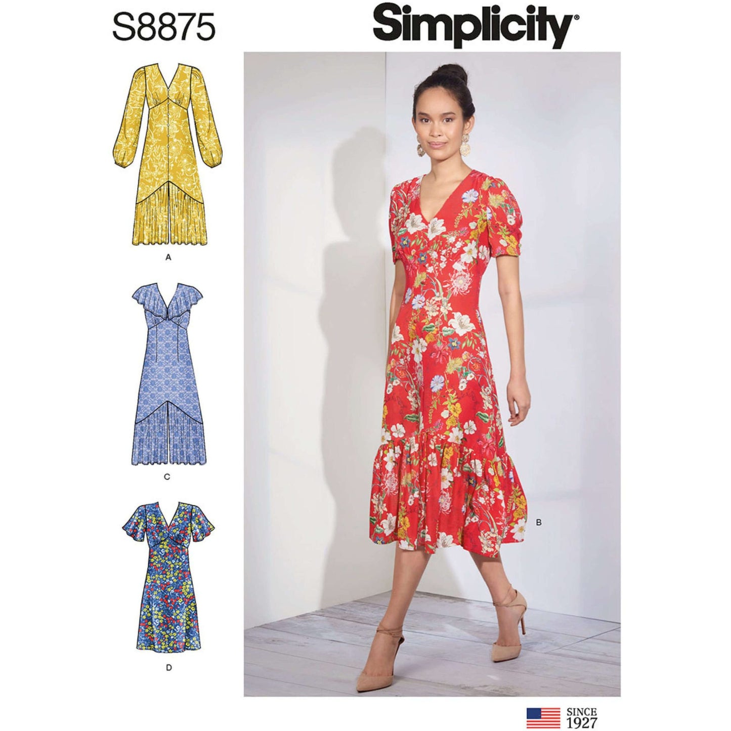 Simplicity Symønster - S8875