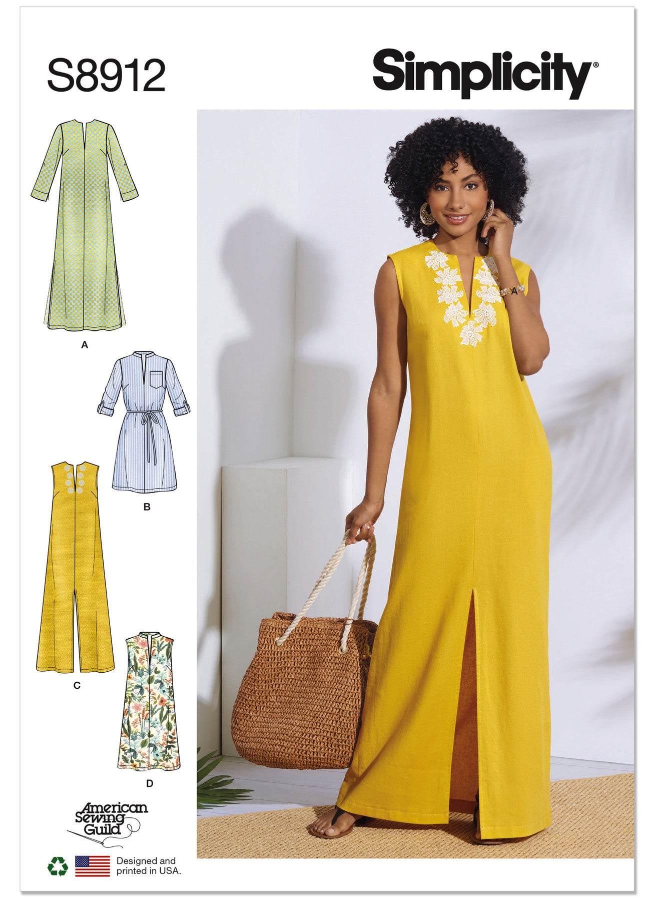 Simplicity Symønster - S8912