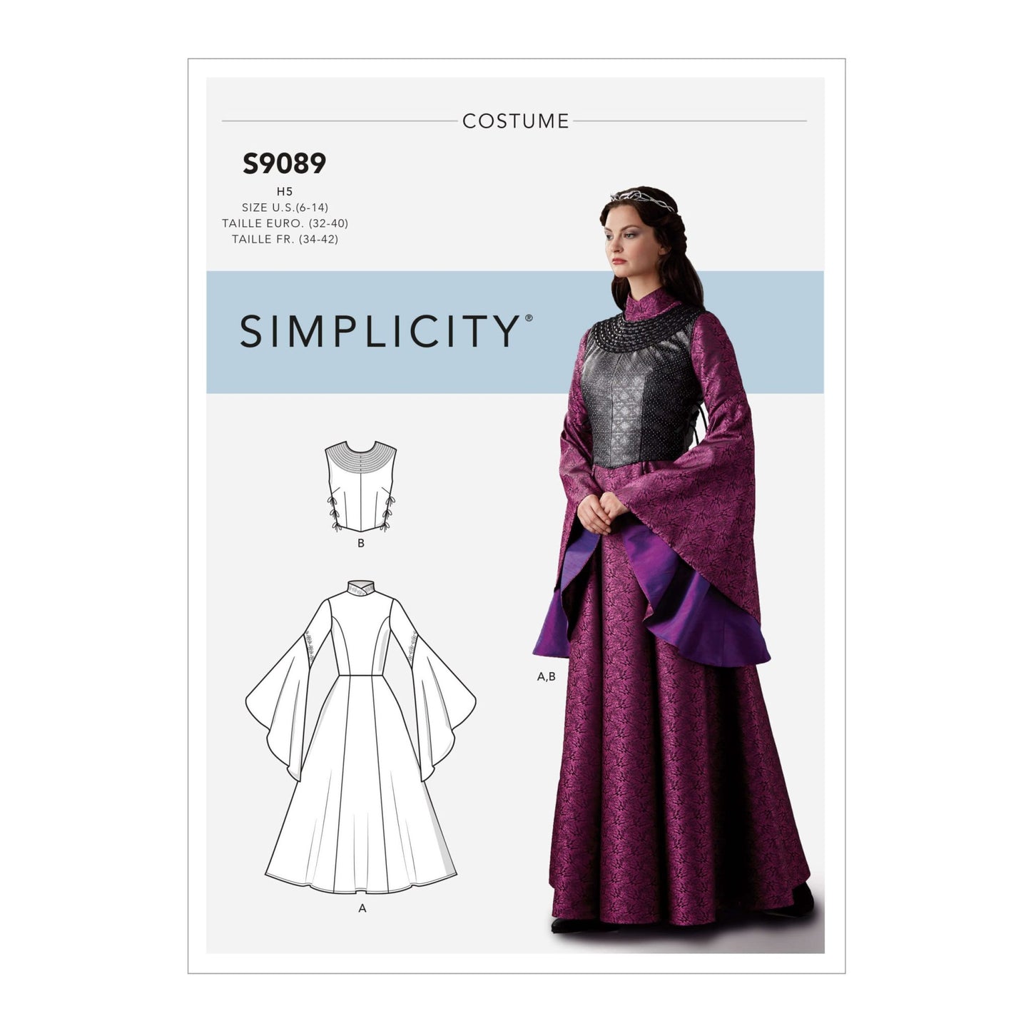 Simplicity Symønster - S9089