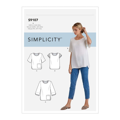 Simplicity Symønster - S9107