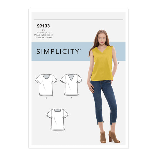 Simplicity Symønster - S9133