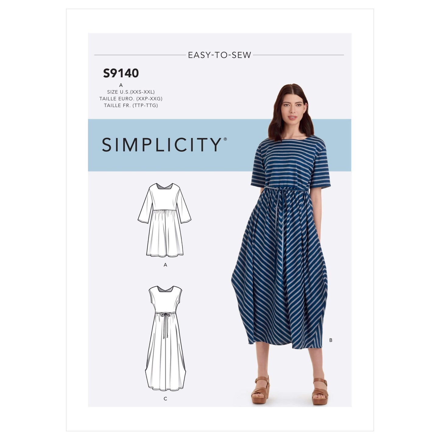 Simplicity Symønster - S9140