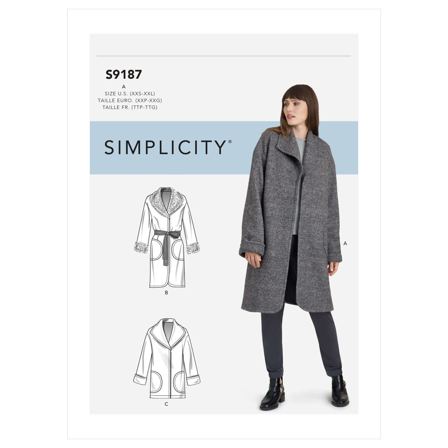 Simplicity Symønster - S9187