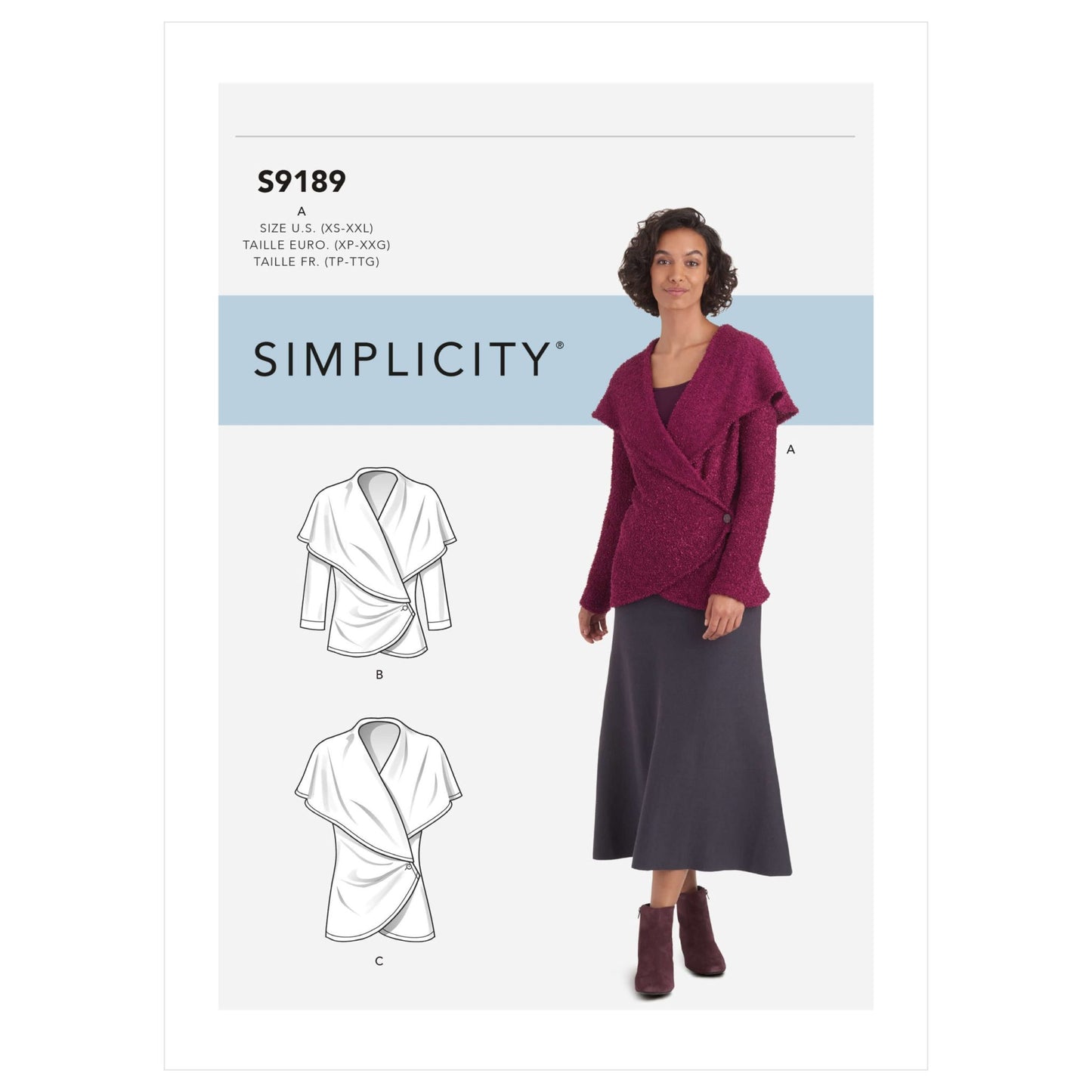 Simplicity Symønster - S9189