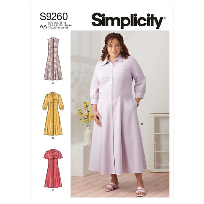 Simplicity Symønster - S9260