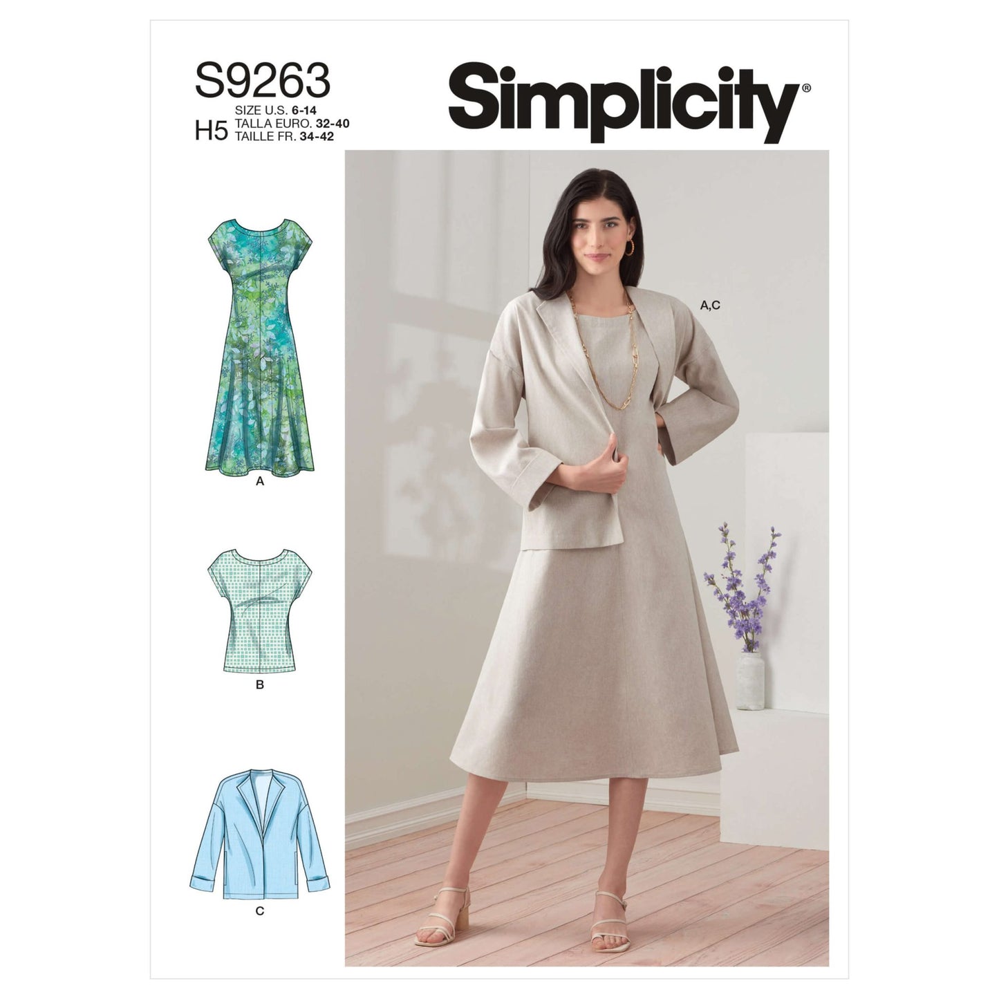 Simplicity Symønster - S9263