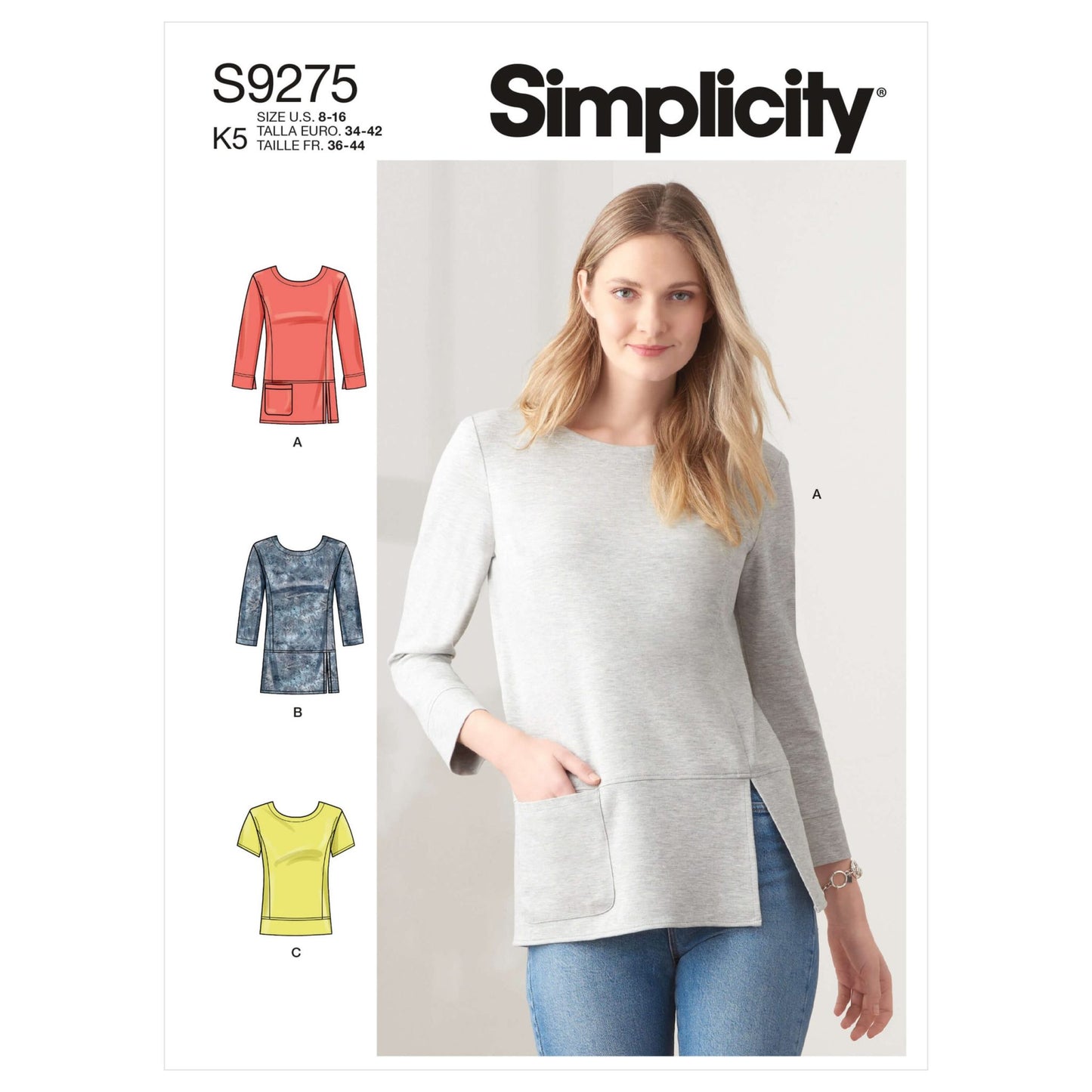 Simplicity Symønster - S9275