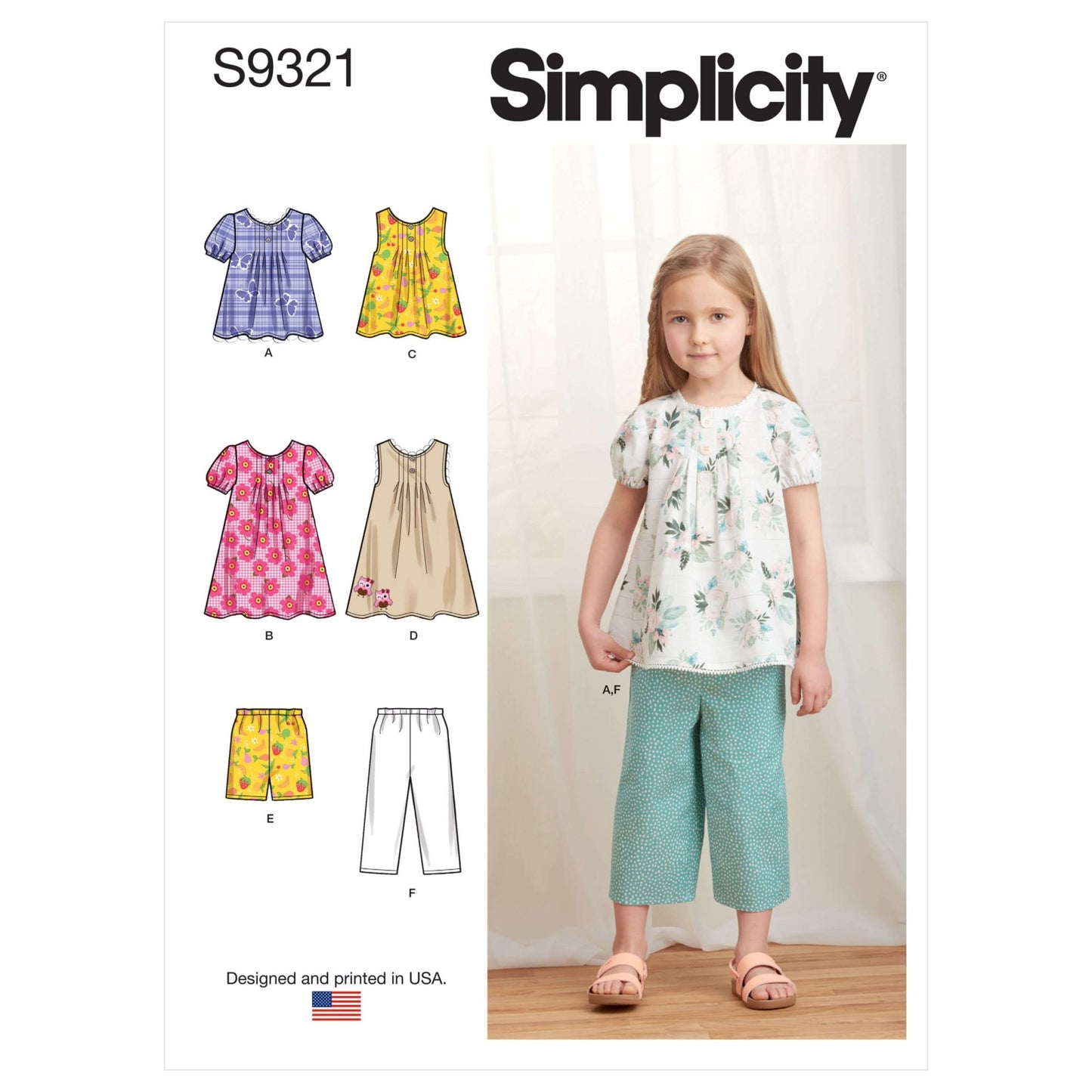 Simplicity Symønster - S9321