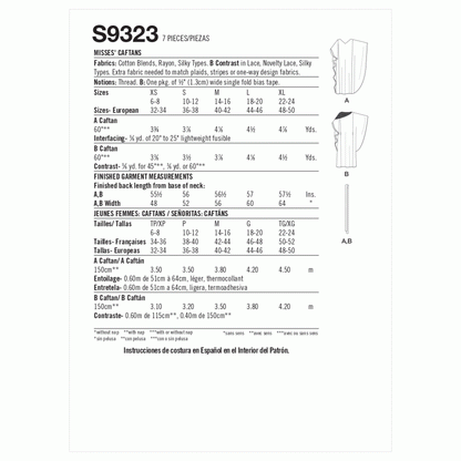 Simplicity Symønster - S9323