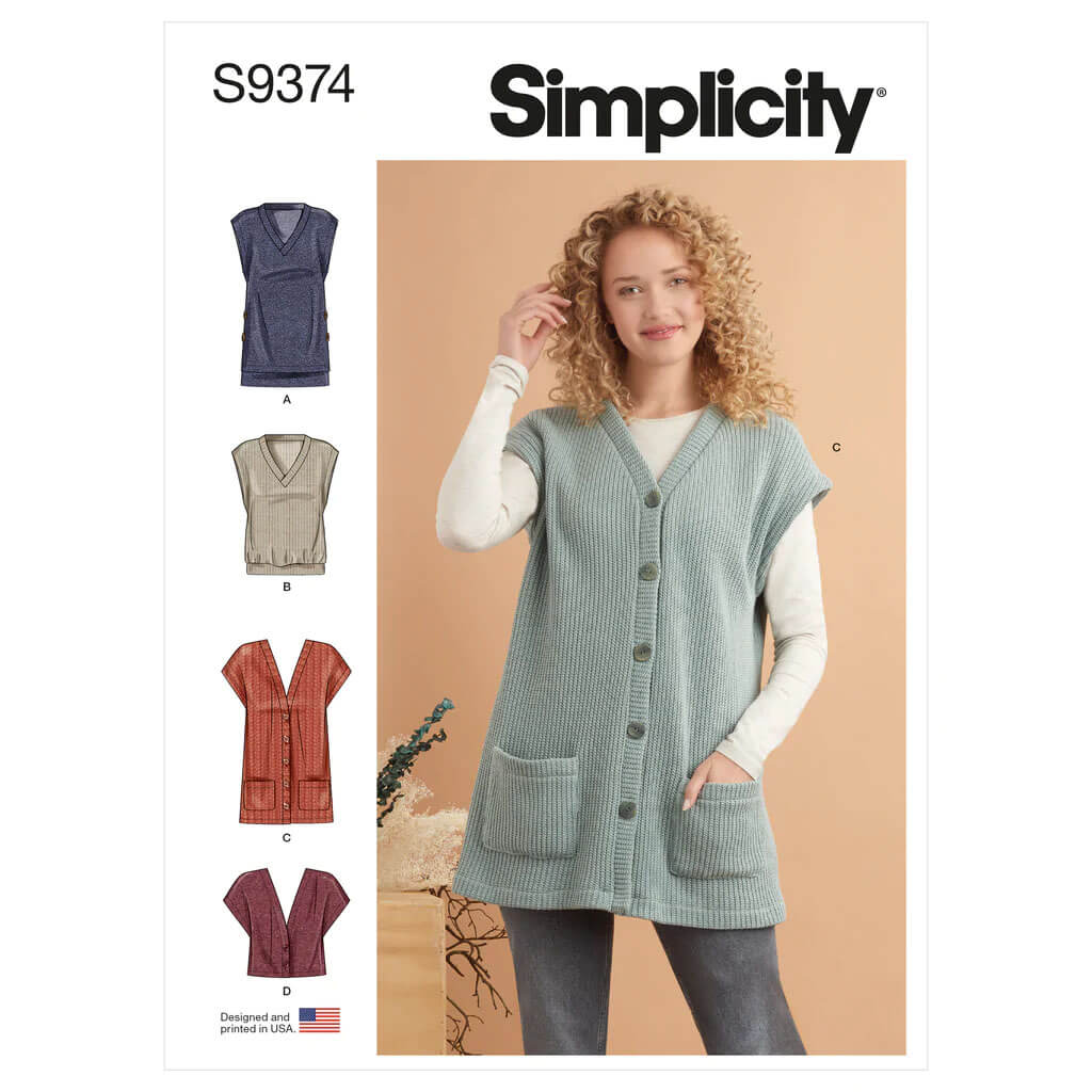 Simplicity Symønster - S9374