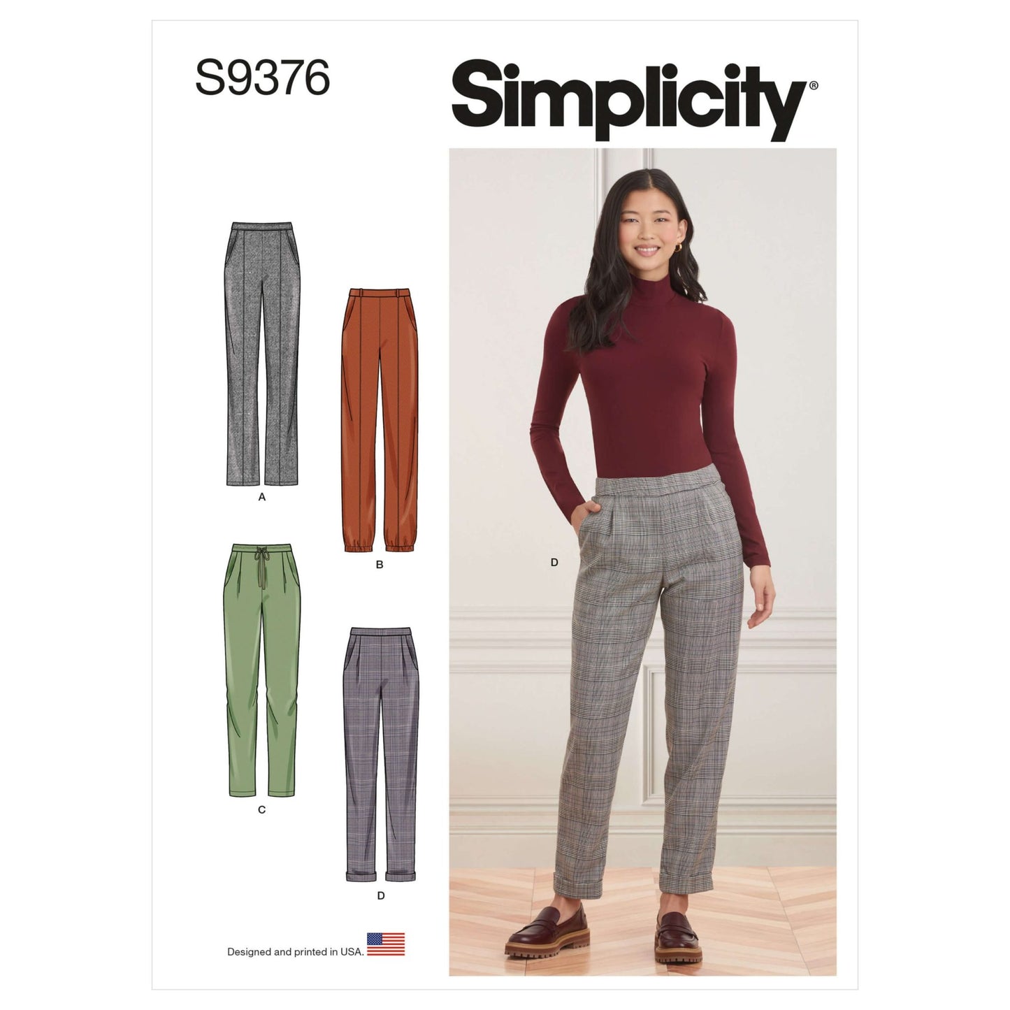 Simplicity Symønster - S9376
