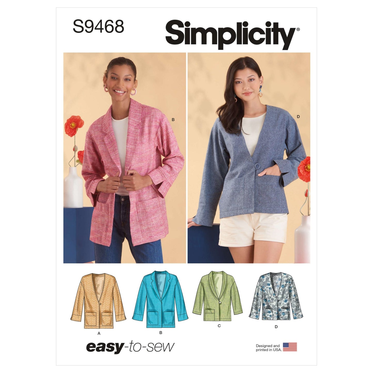 Simplicity Symønster - S9468