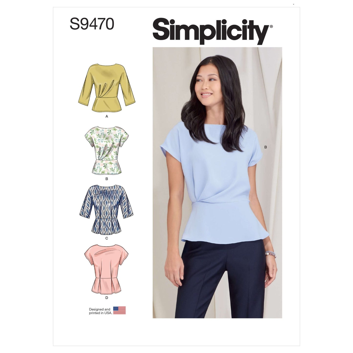 Simplicity Symønster - S9470