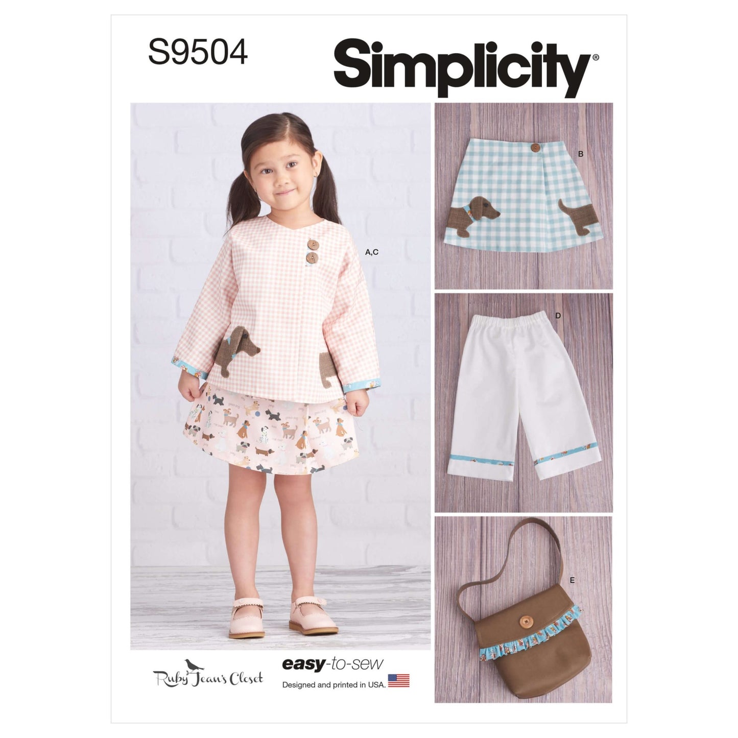 Simplicity Symønster - 9504