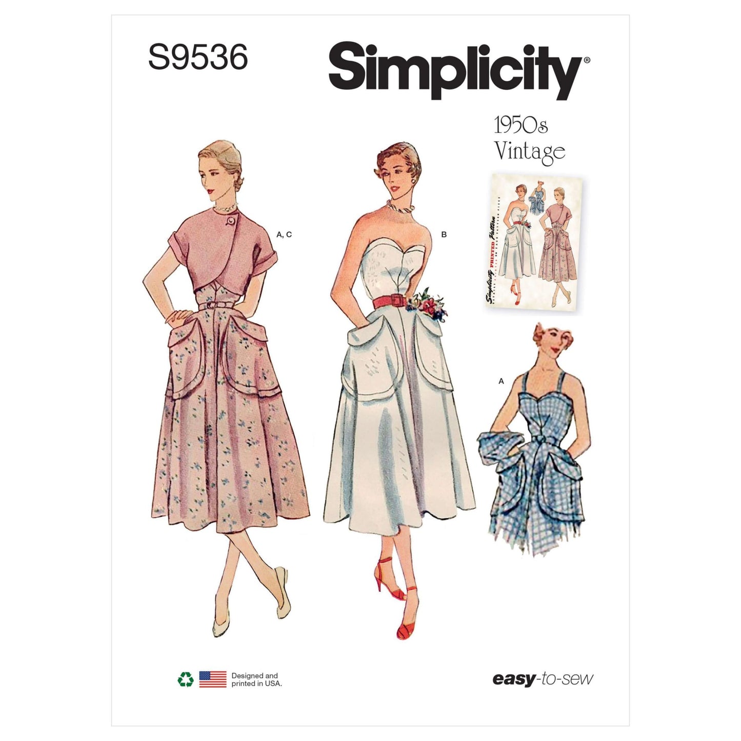 Simplicity Symønster - S9536