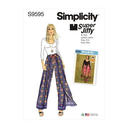 Simplicity Symønster - S9595