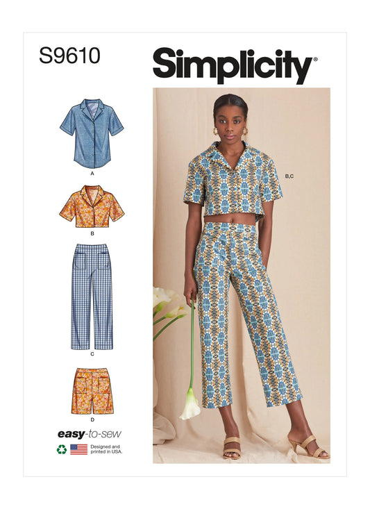 Simplicity Symønster - S9610