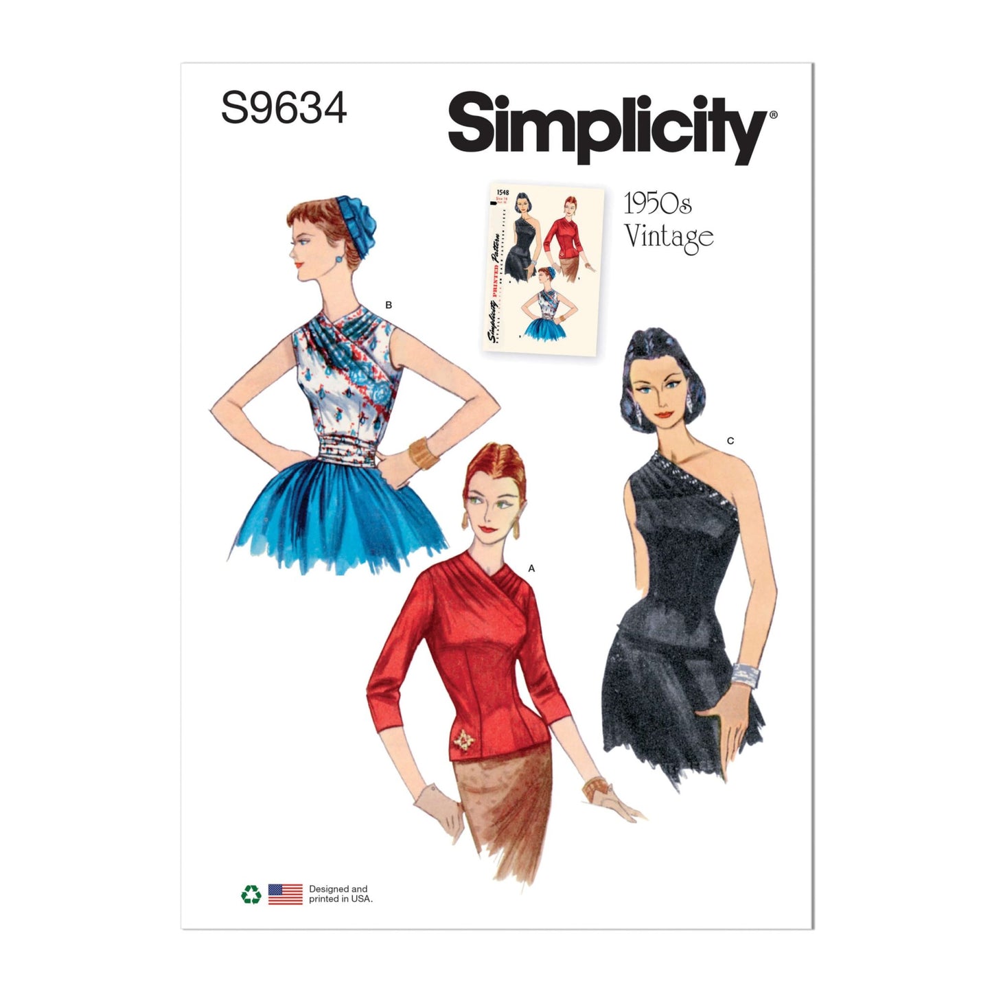 Simplicity Symønster - S9634