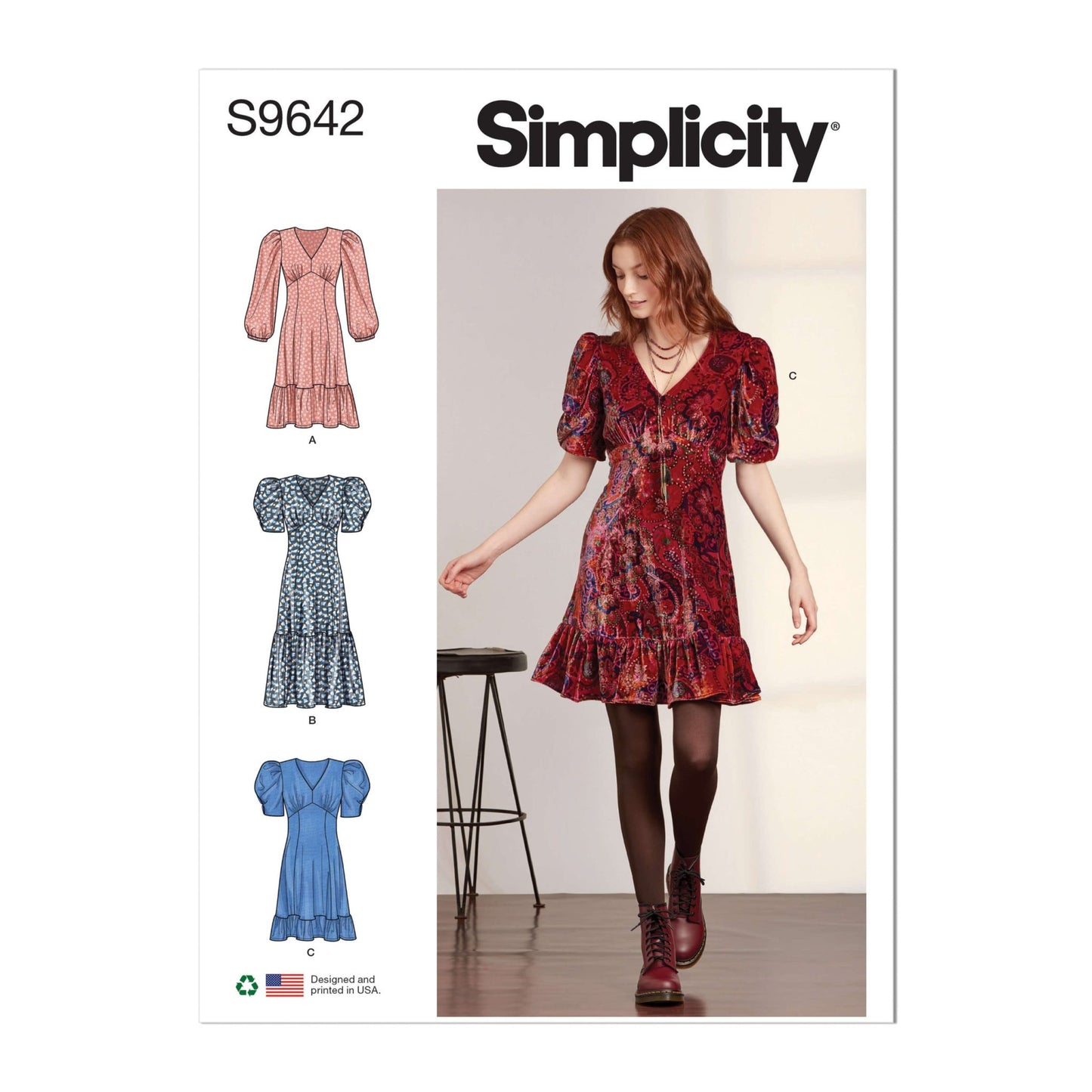 Simplicity Symønster - S9642