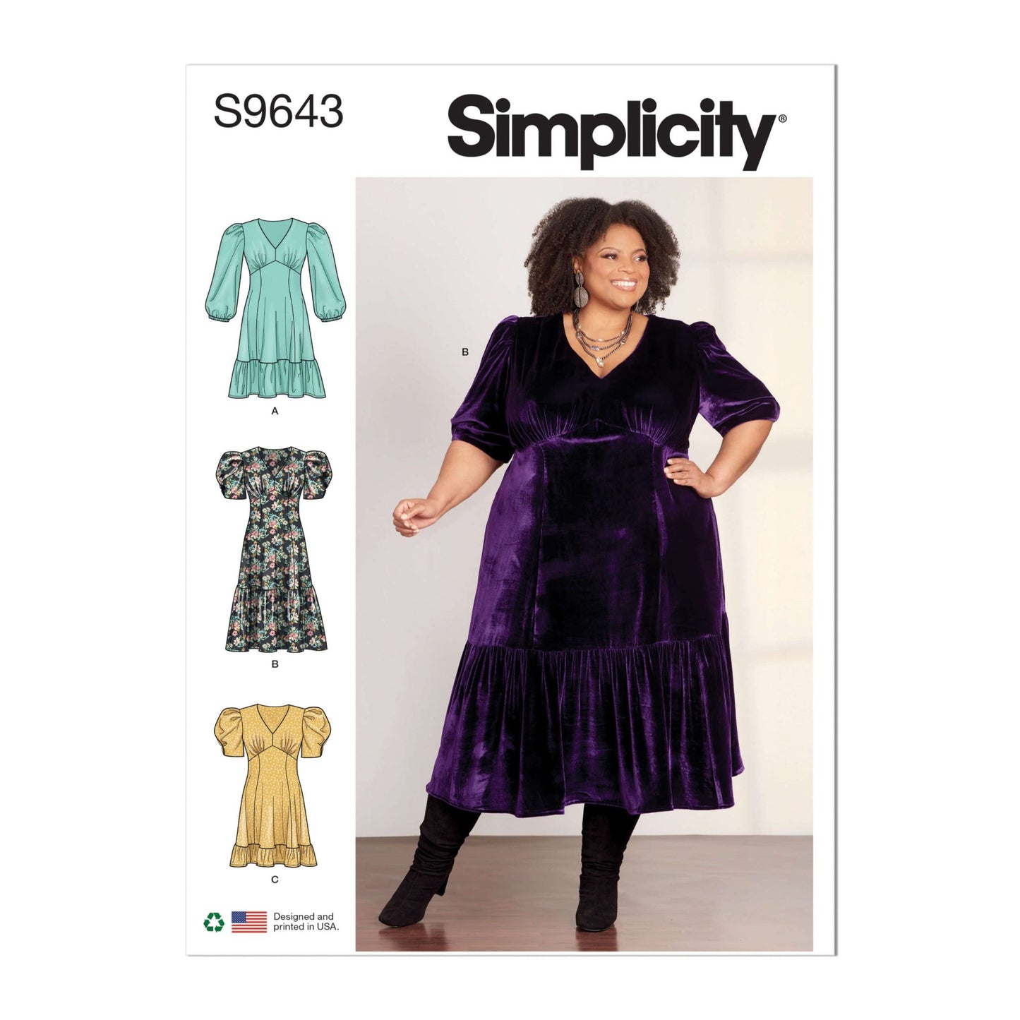 Simplicity Symønster - S9643