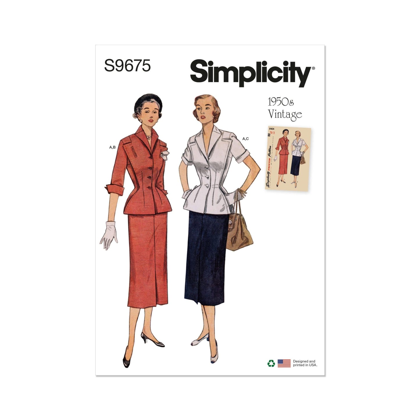 Simplicity Symønster - S9675