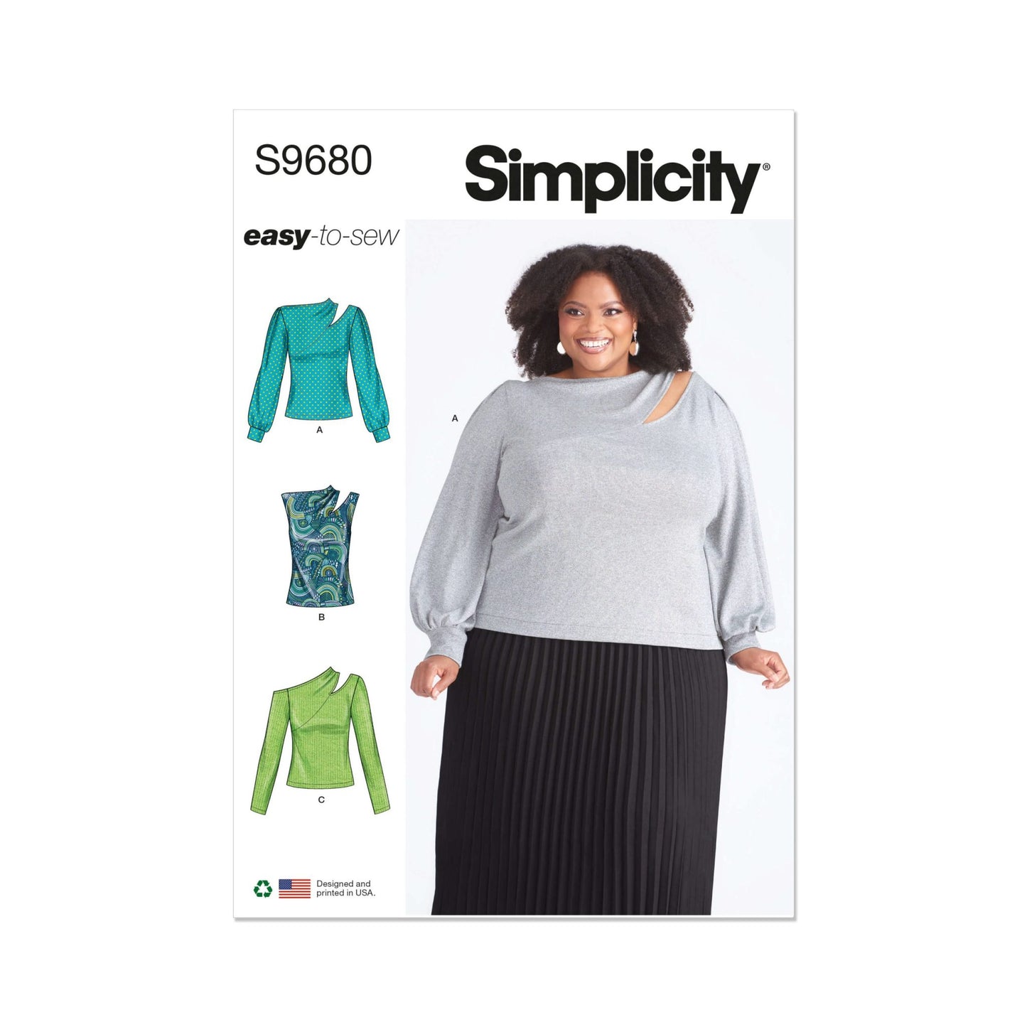 Simplicity Symønster - S9680