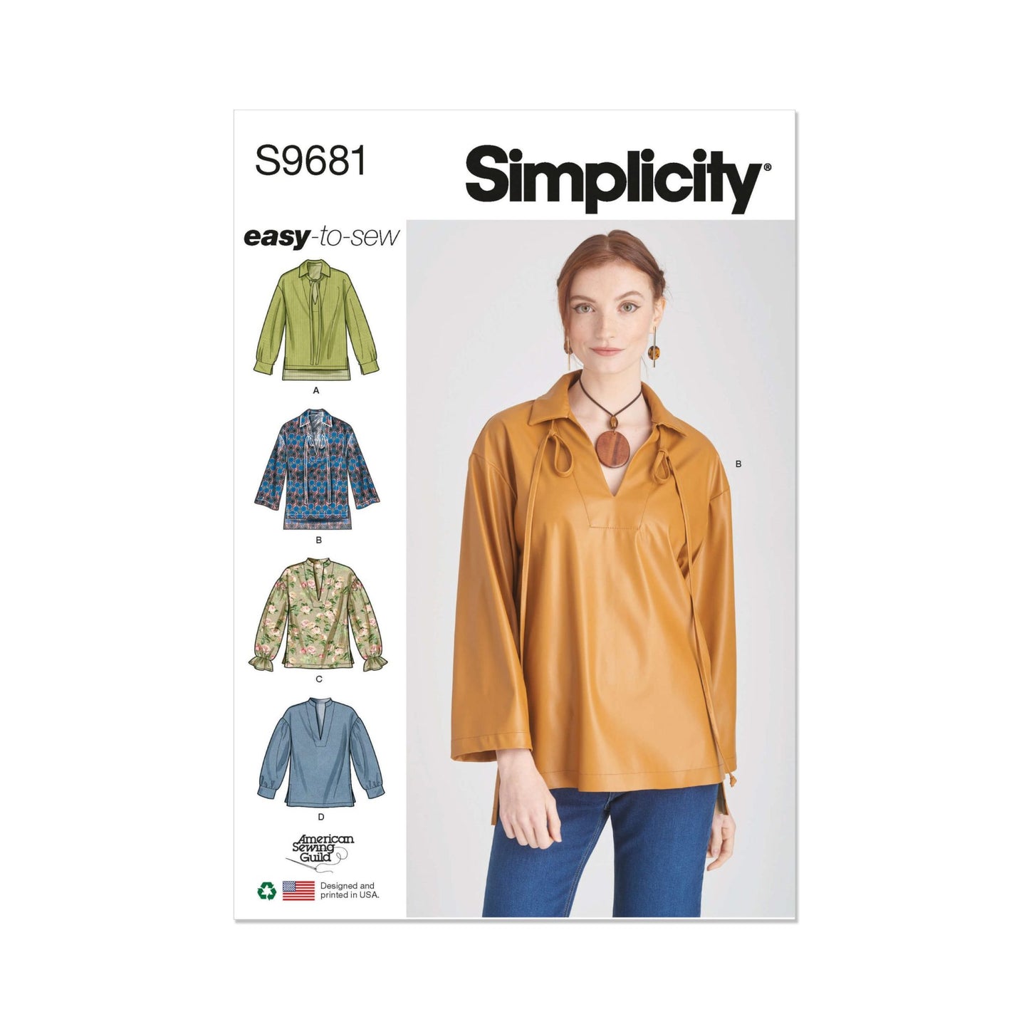 Simplicity Symønster - S9681