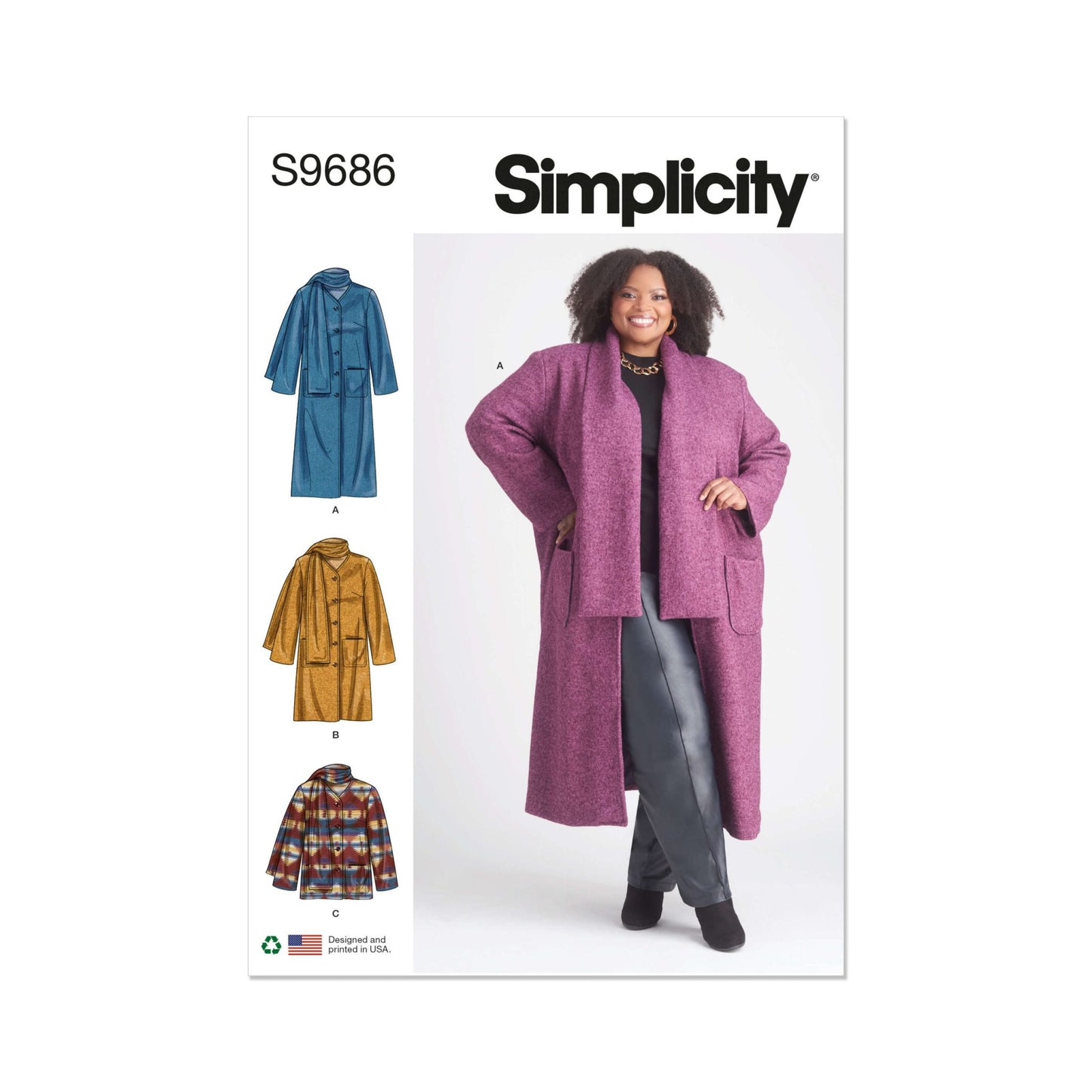 Simplicity Symønster - S9686