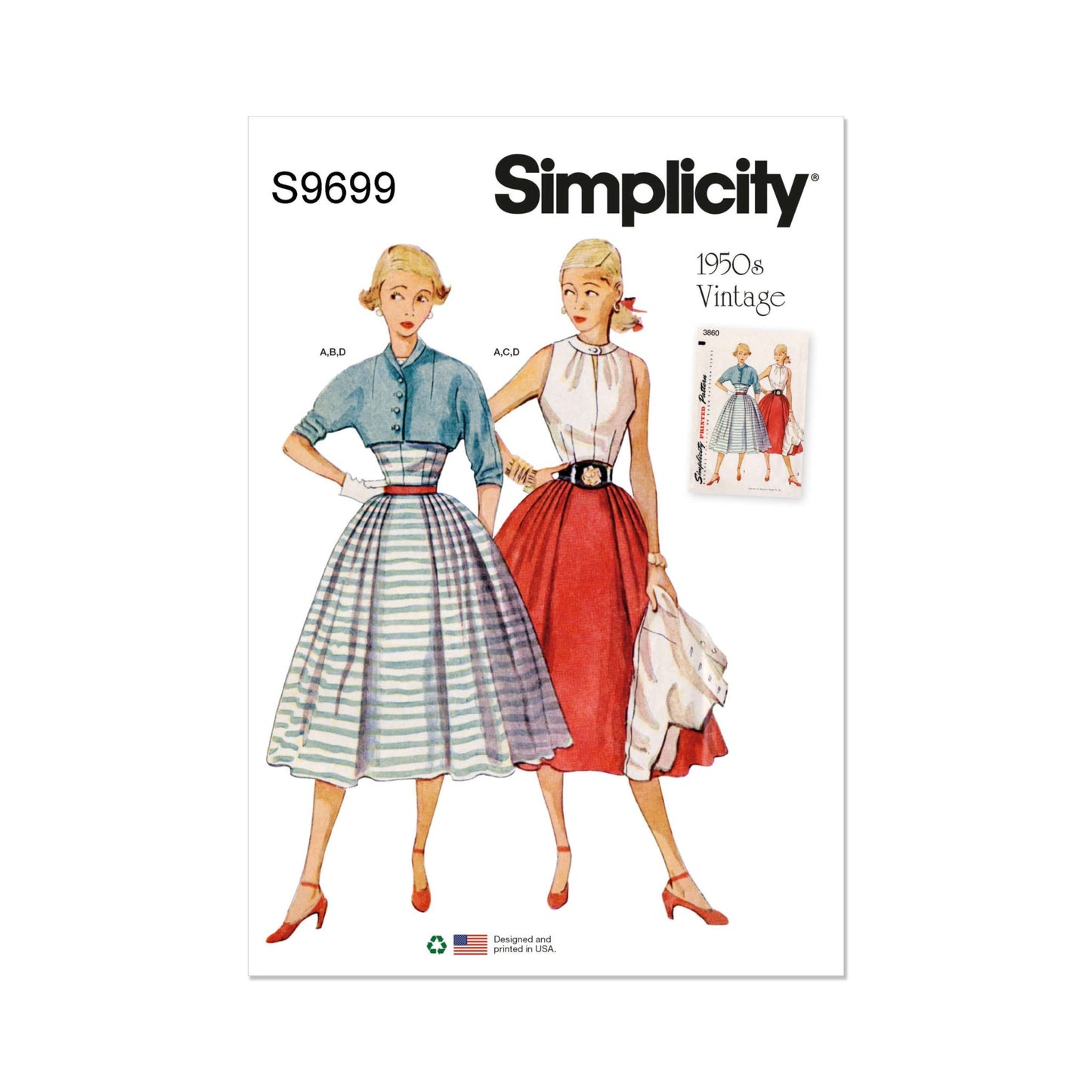 Simplicity Symønster - S9699