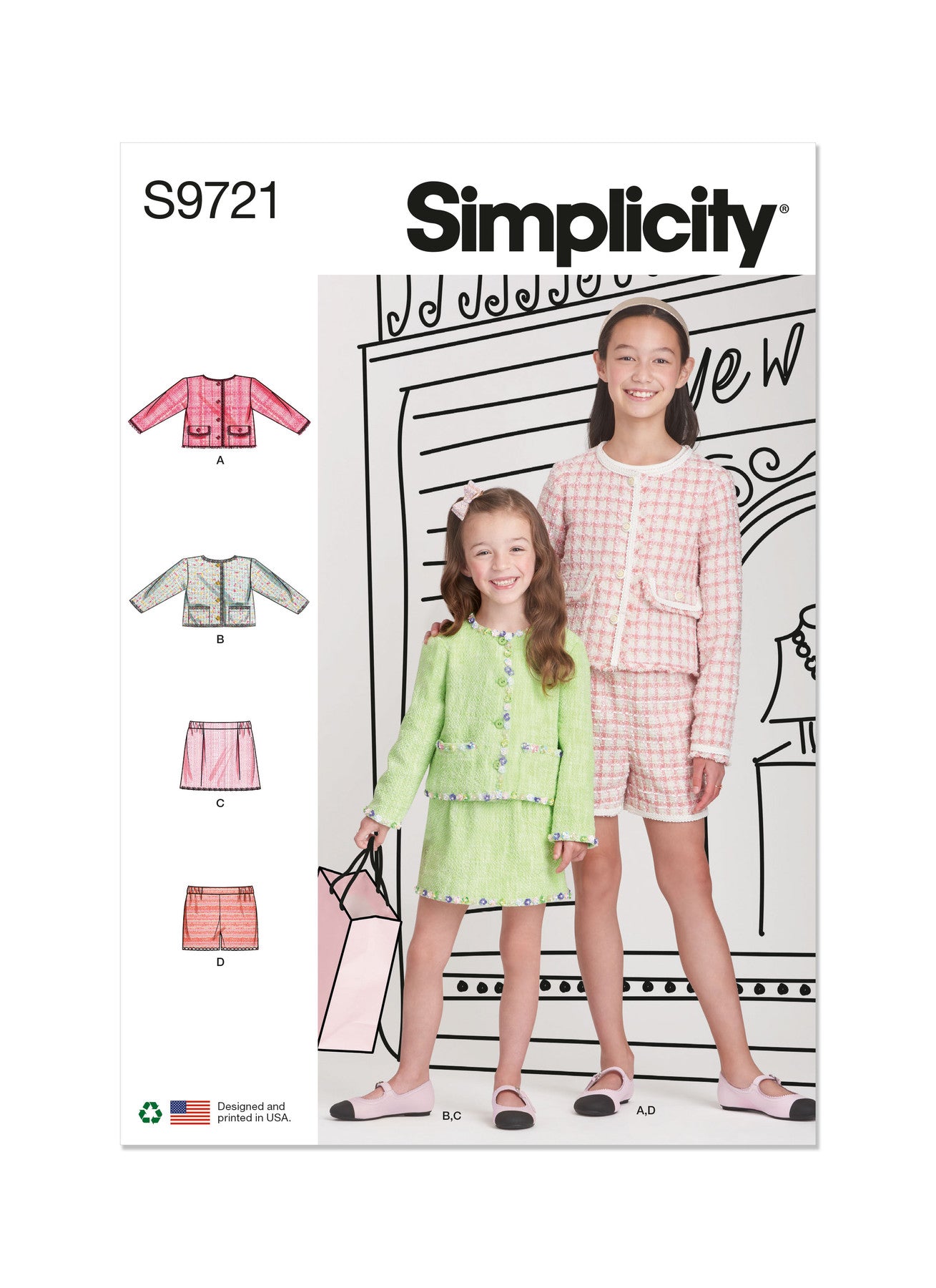Simplicity Symønster - S9721