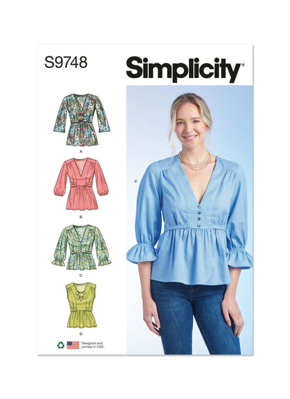Simplicity Symønster - S9748
