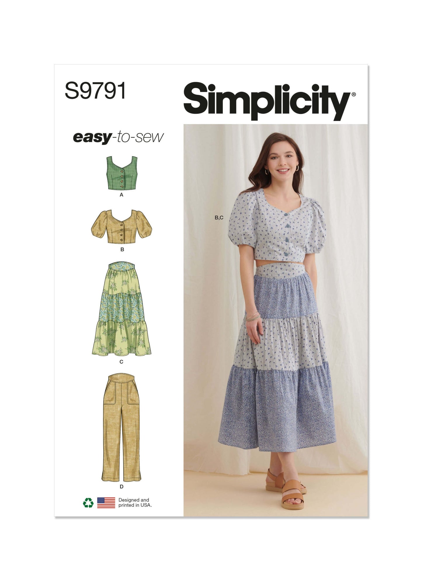 Simplicity Symønster - S9791