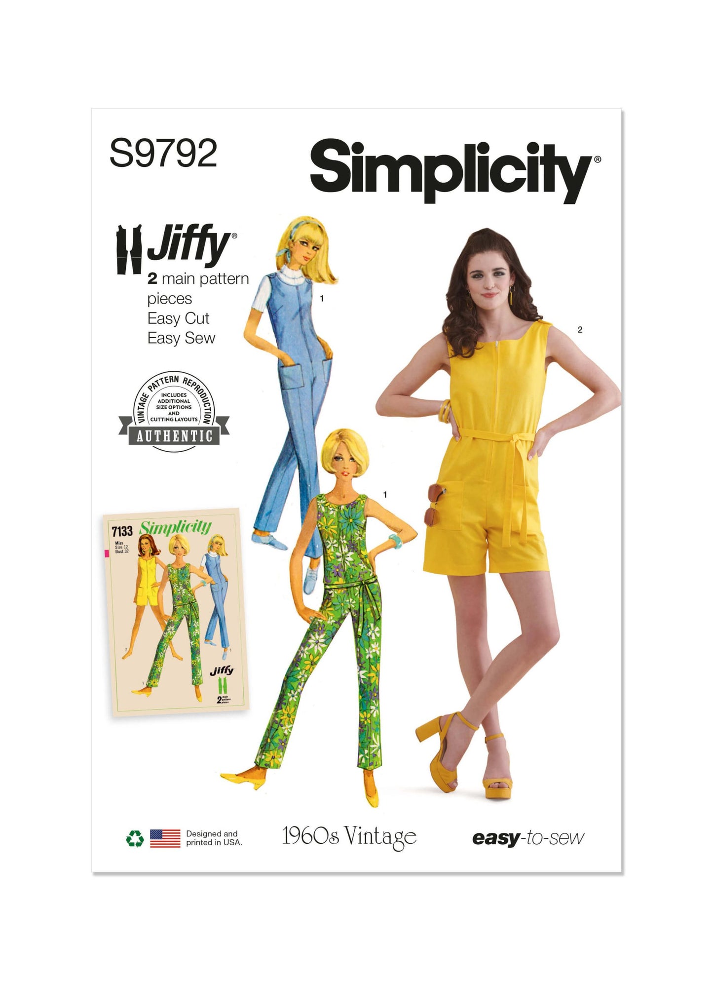 Simplicity Symønster - S9792