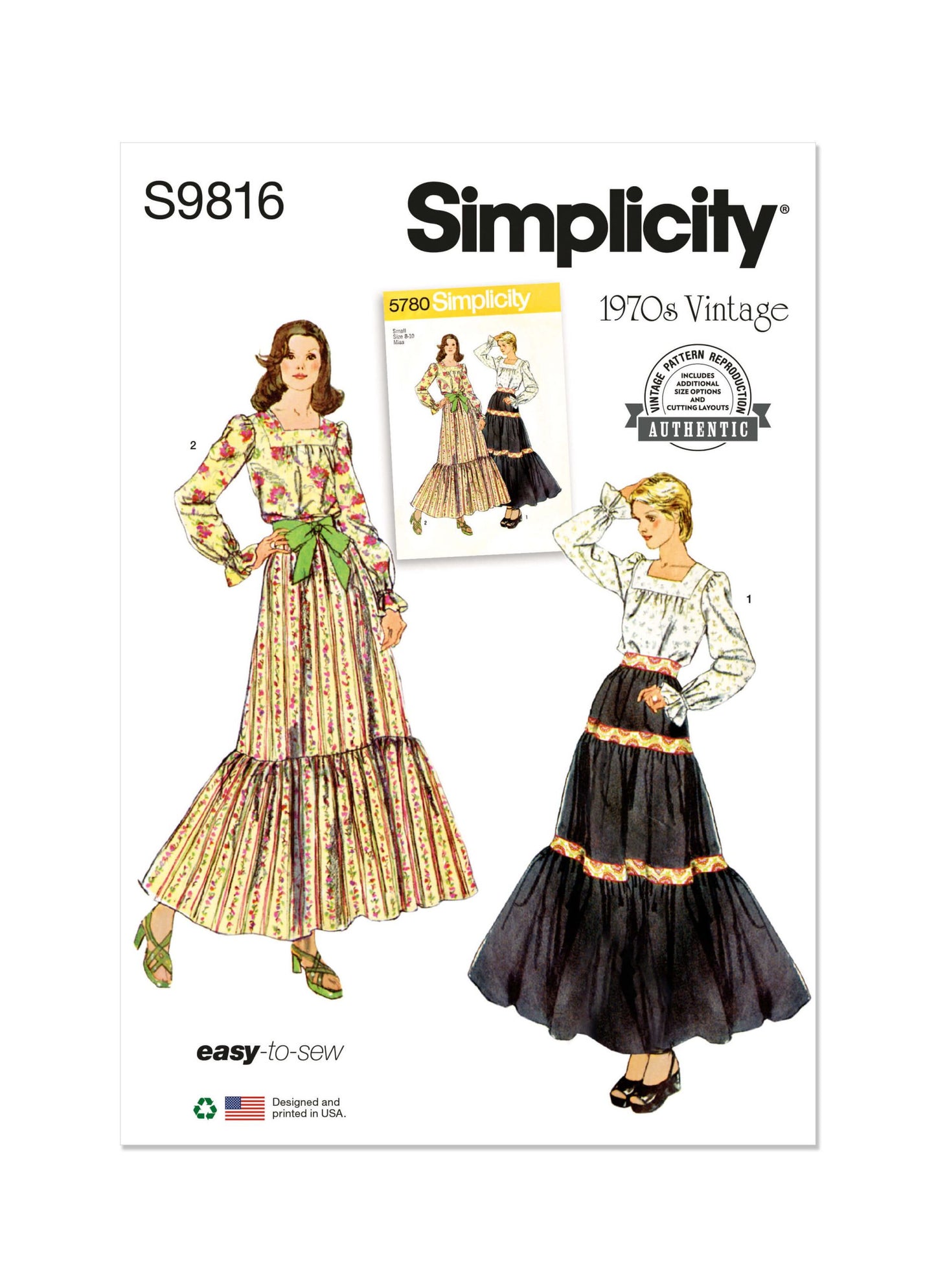 Simplicity Symønster - S9816