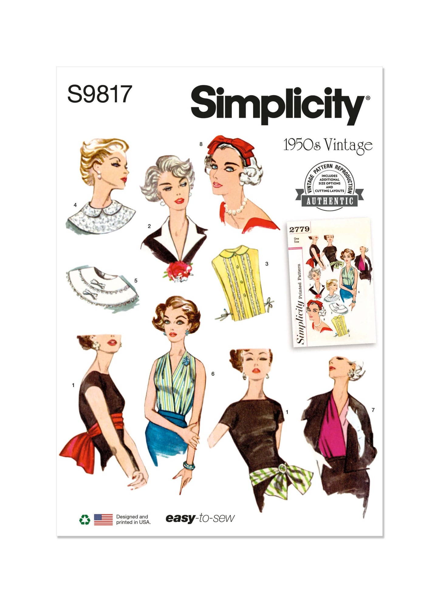 Simplicity Symønster - S9817