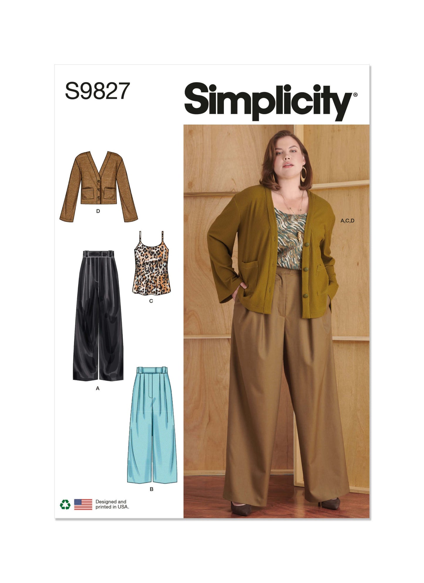 Simplicity Symønster - S9827