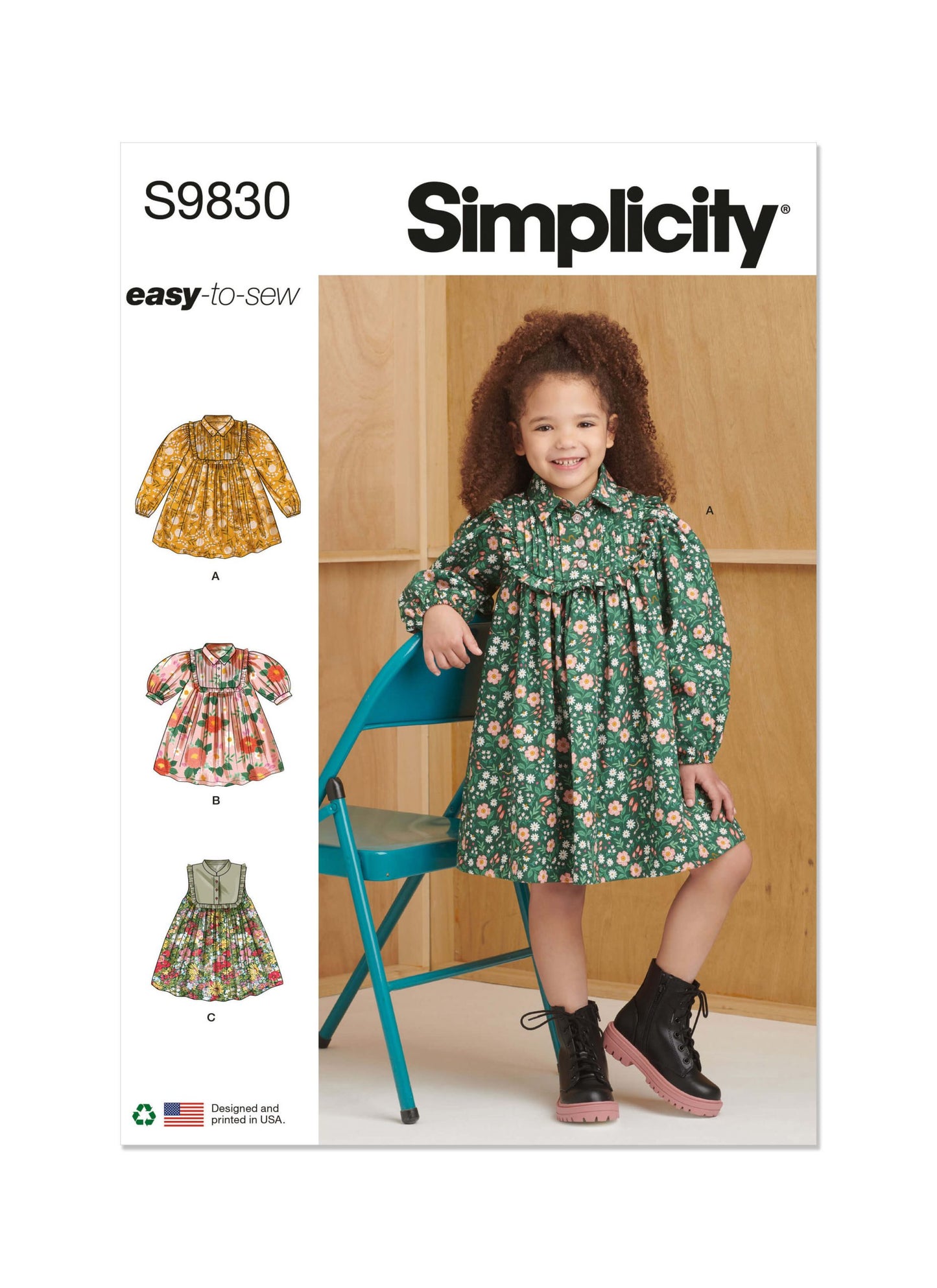 Simplicity Symønster - S9830