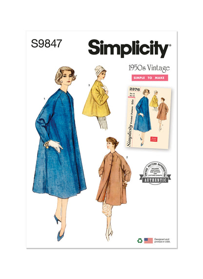 Simplicity Symønster - S9847
