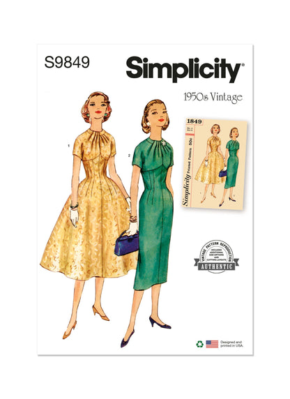 Simplicity Symønster - S9849