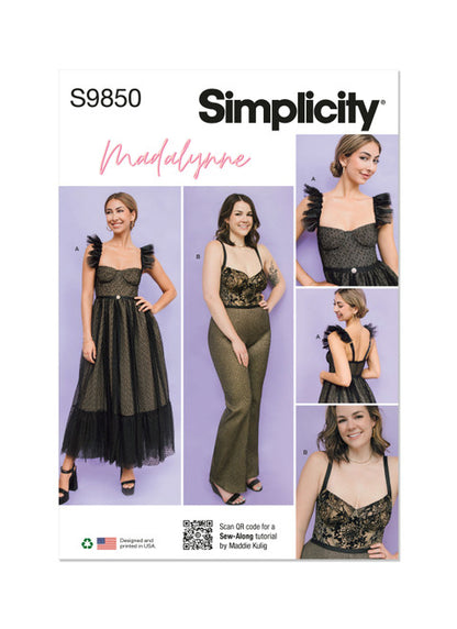 Simplicity Symønster - S9850