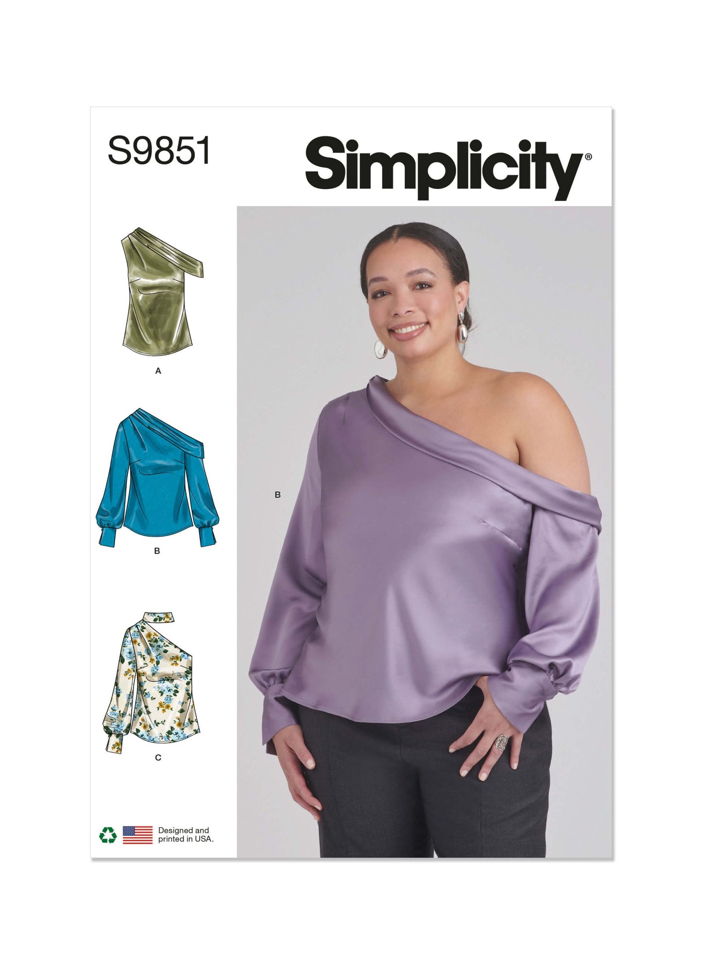 Simplicity Symønster - S9851
