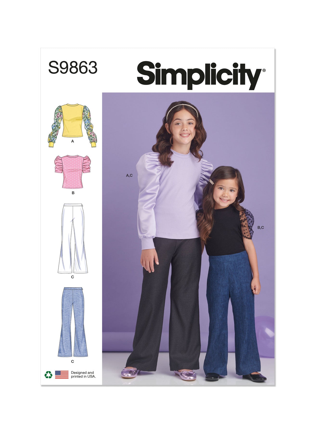 Simplicity Symønster - S9863
