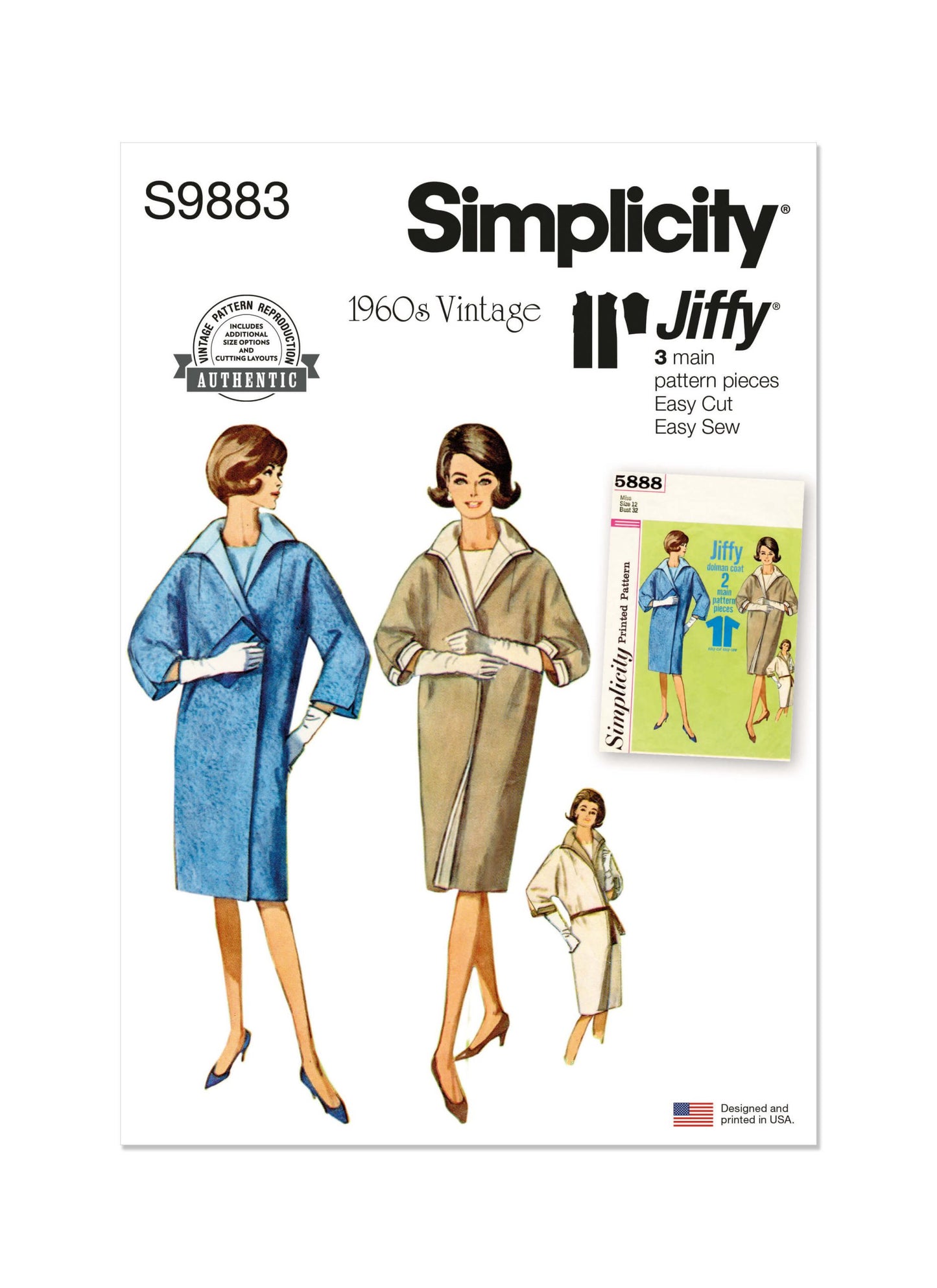 Simplicity Symønster - S9883