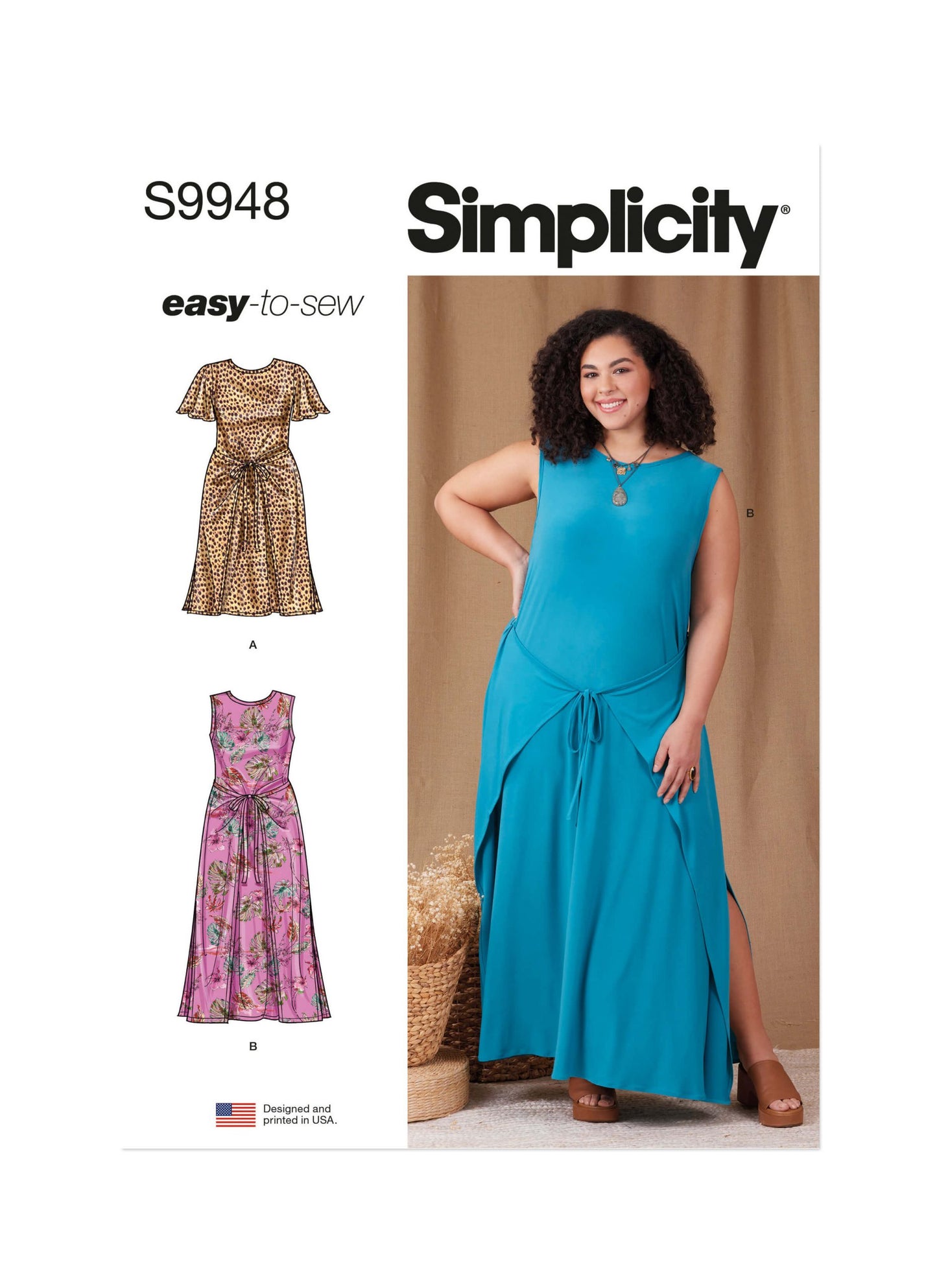 Simplicity Symønster - S9948