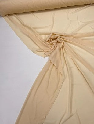 Beige Polyester Elastane